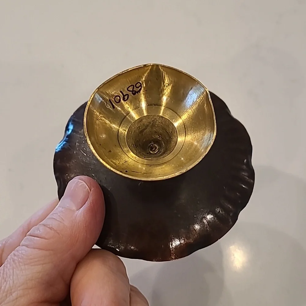 Gorgeous Indian Copper Brass Abargatti Incense Stand